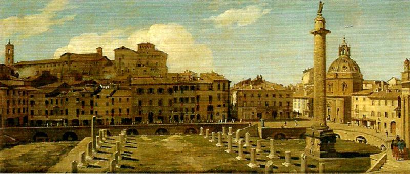 Charles Lock Eastlake view of the forum of trajan rome Spain oil painting art
